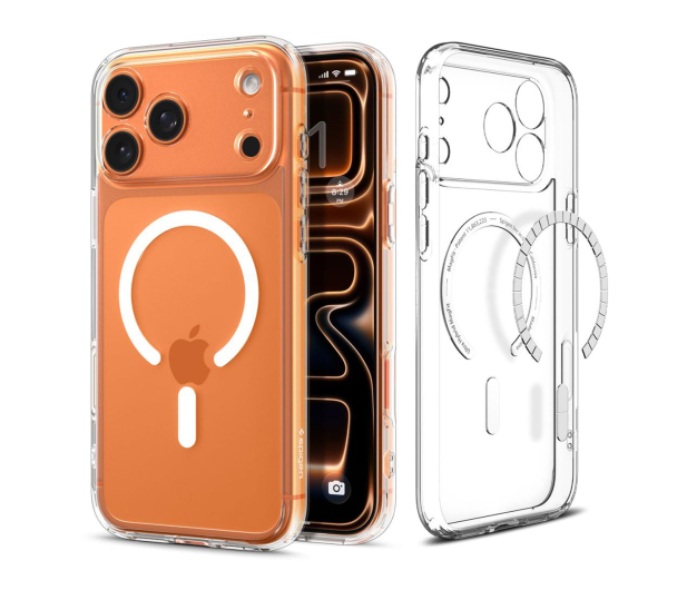 SPIGEN Ultra Hybrid Mag Magsafe do Iphone 17 Pro Max Clear/White 8800283314144 - 1359917 - zdjęcie